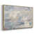Toile naturelle avec cadre flottant