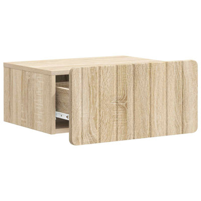 49cm W Manufactured Wood Bedside Table