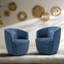 Aunna 81Cm Wide Swivel Club Chair-332811219