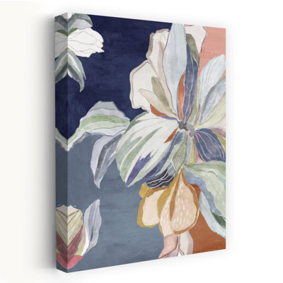 «Petals Against A Twilight», art mural contemporain sur toile