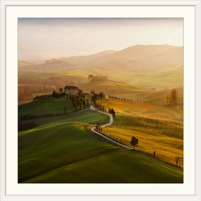 « val d’orcia » par jarek pawlak, reproduction de photo