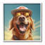 «Happy Sunlit Dog», art de la giclée encadrée par Jim Baldwin-98909693-98909692