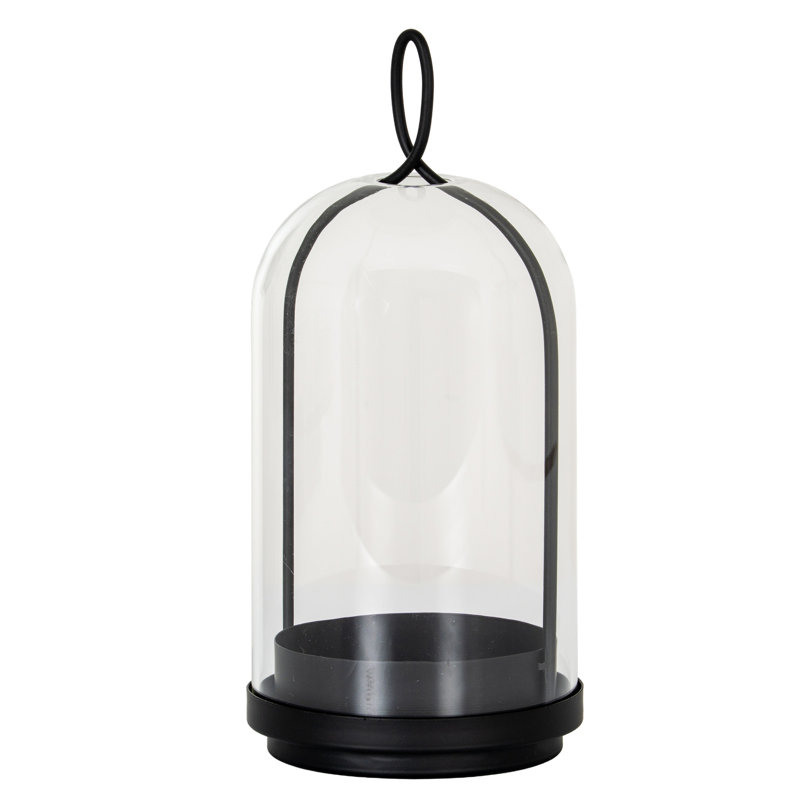 Anhat Glass Candle Accessories, 35 cm H x 15 cm W x 15 cm D