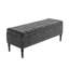 Paris Striped Ottoman Storage Bench - Upholstered Plush Velvet Shoes Bench with Black Turned Wooden Legs-1779234506-1779234549
