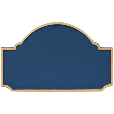 Plaque d’adresse murale sur 2 lignes fitzgerald