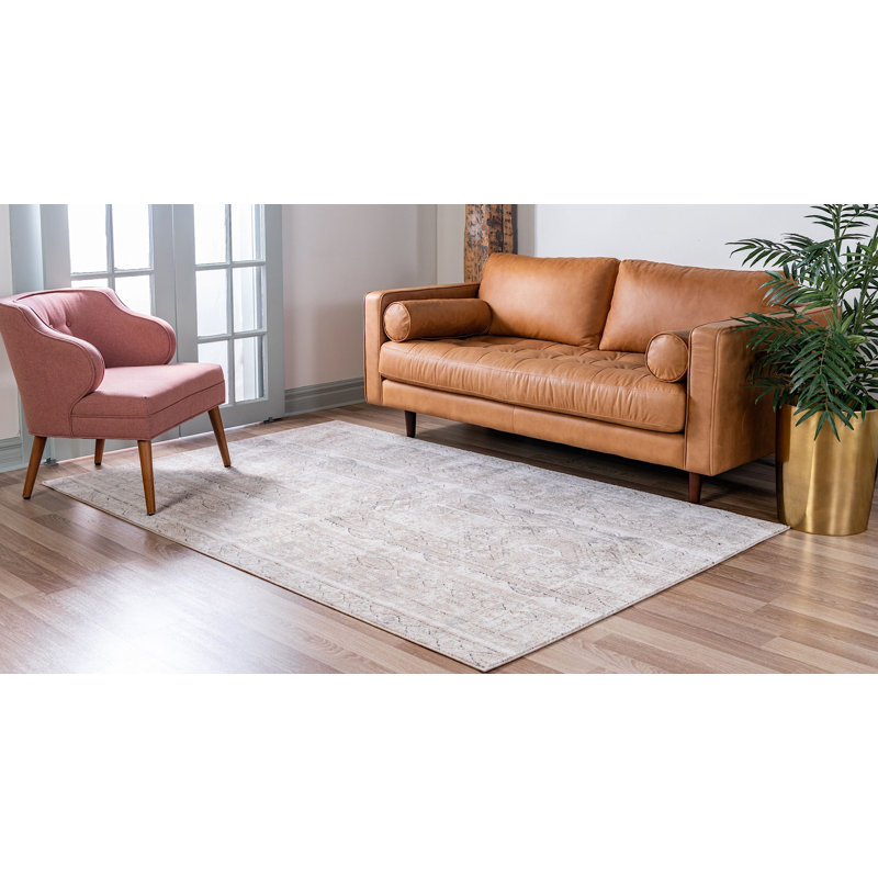 Tapis transitionnel Wenden couleur Biscotti, Rectangle 7 pi x 10 pi