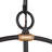 Modern 6 - Light Sputnik Globe Chandelier