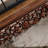 Retro Brown Carved Solid Wood Console Table