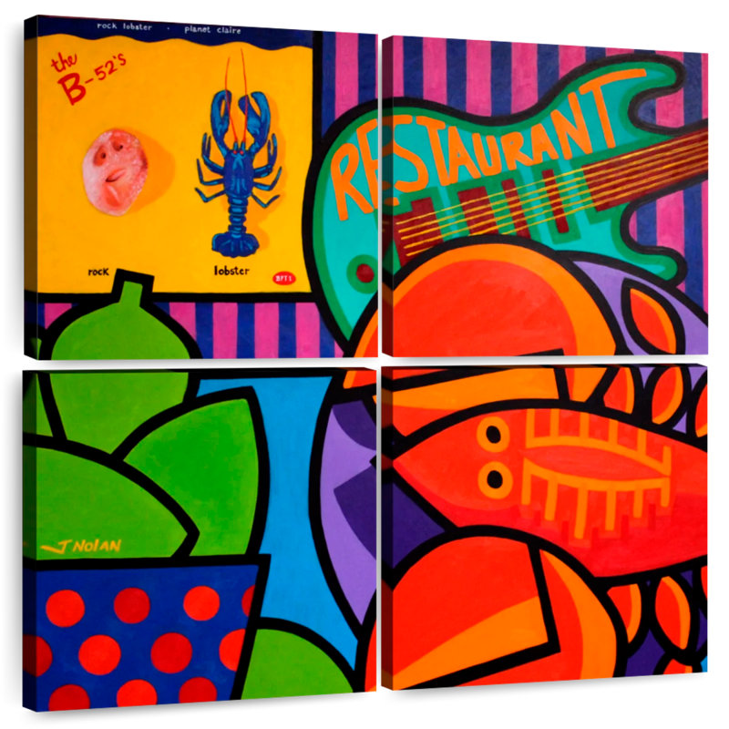Yarlin «Homage to Rock Lobster», H 26 po x l 26 po