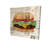 Vintage Cheeseburger Canvas | American Kitchen Home Decor
