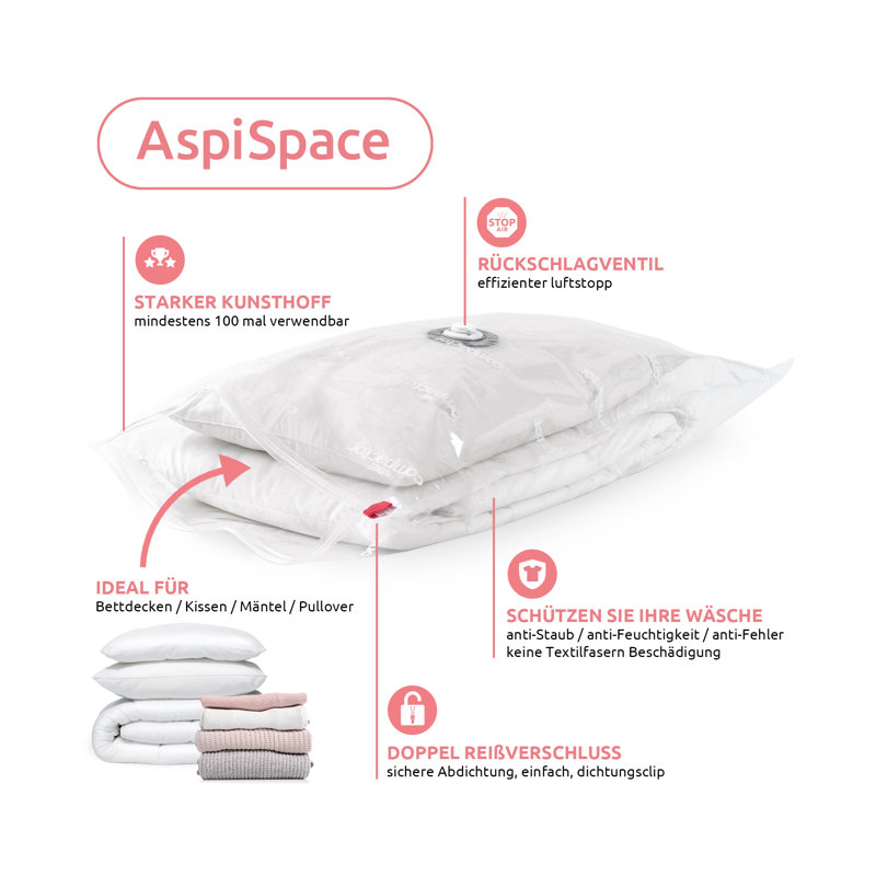 Plastic / Acrylic Vacuum Storage Bags