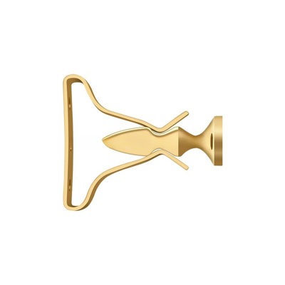 Deltana SDH193CR003 Shutter Door Holder, 2-3/4" in PVD Polished Brass