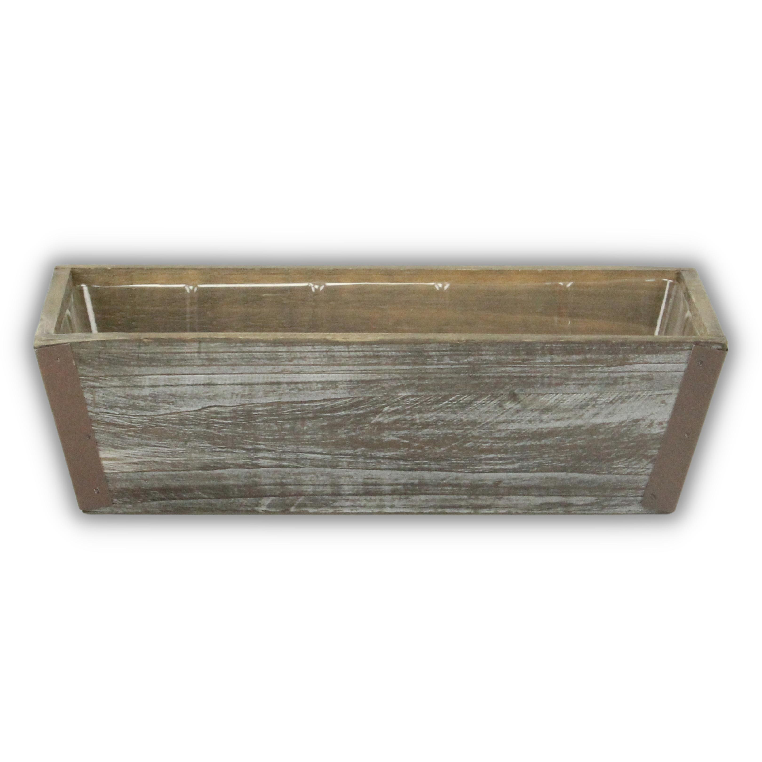 August Grove® Georgie Handmade Metal Indoor Planter Box & Reviews | Wayfair