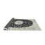 Tapis crème / noir en laine Brionna-529462284