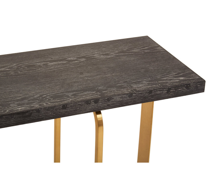 150cm Solid Wood Top Console Table