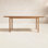 Bennett 59" Extendable Acacia Patio Dining Table