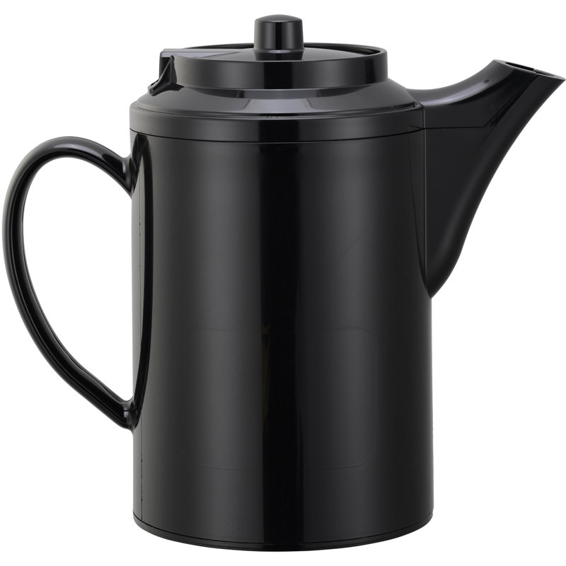 Plastic 16oz Teapot, Black