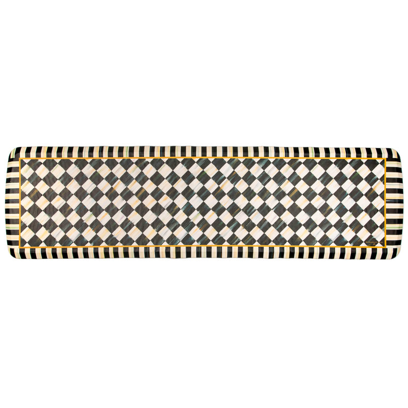 Check GelPro Comfort Mat, Black/White, 20" W x 72" L