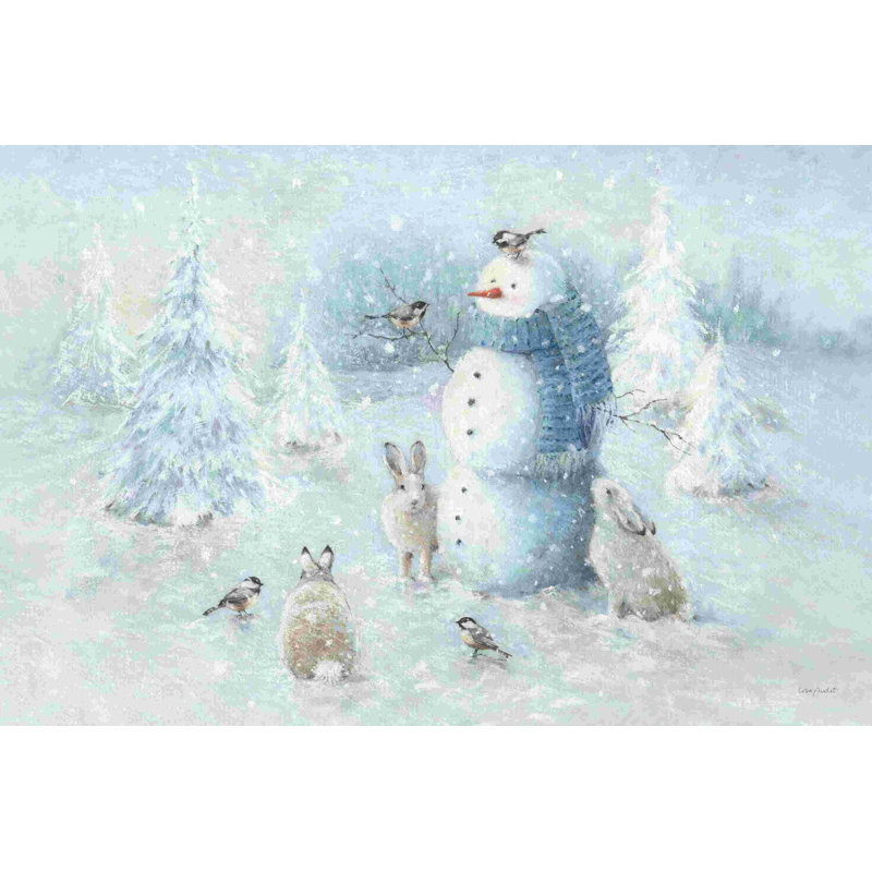 " Let It Snow 01 " by Lisa Audit, 12" H x 18" W  
