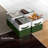  Sorbus Foldable Storage Bins – 6-Pack Fabric Storage Cubes, 11-Inch Cube Collapsible Organizer Bins for Closet, Shelves, and Cubby Storage, Dark Green-109423890