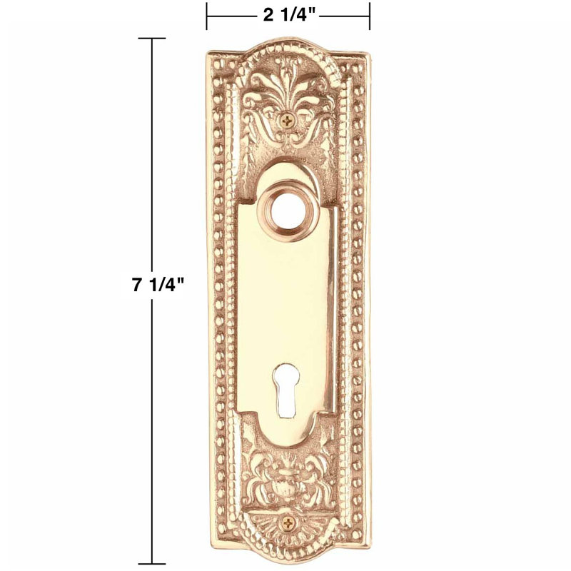 Plaque de porte