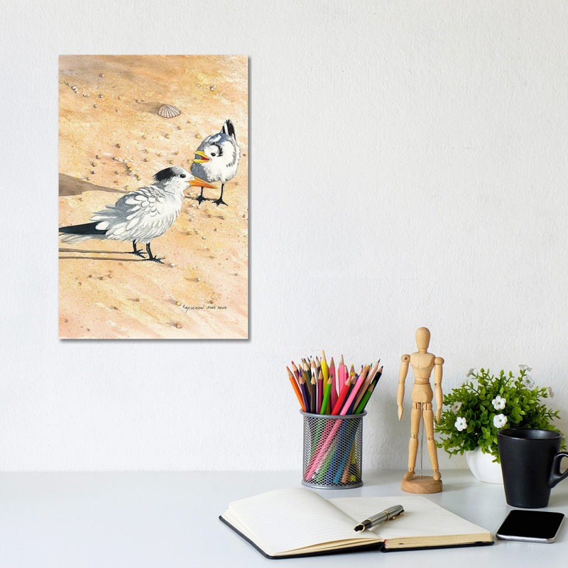 Did You Hear Me by Christine Reichow - Wrapped Canvas Painting, 20.32 cm H x 30.48 cm W