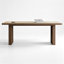 Walnut Rectangular Solid Wood desk-1678588478