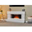Verona Adam 121 cm W Electric Fireplace with 6824 BTU