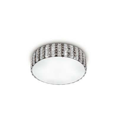 Thaddeus Crystal Flush Mount