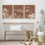 «Brown Mountain Nature Landscape», reproduction d'art encadrée, affiche, petit art mural-104789199-104789203
