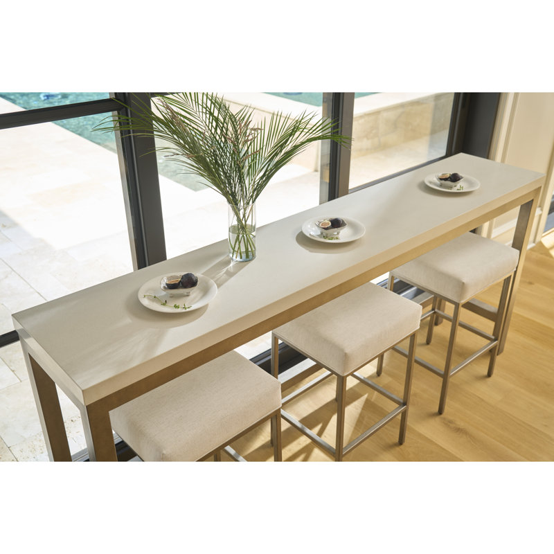 Oasis 82'' W Stone Console Table