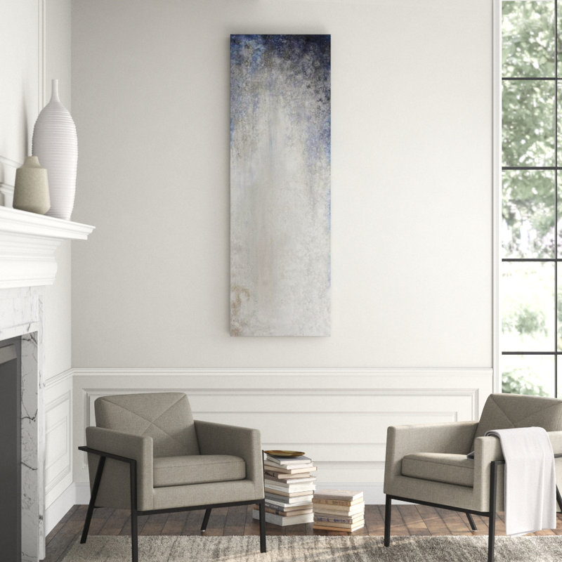 Blue Sprinkles II Print by Beverly Fuller, Hand Painting