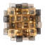 Altesa, plafonnier encastré, 10 lumières, 17 po, chrome, verre mélangé-906569869