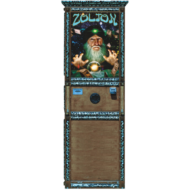 Fortune Teller Vending Machine Cardboard Standup