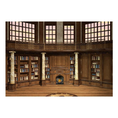 Cafar Library of Dreams Wall Mural