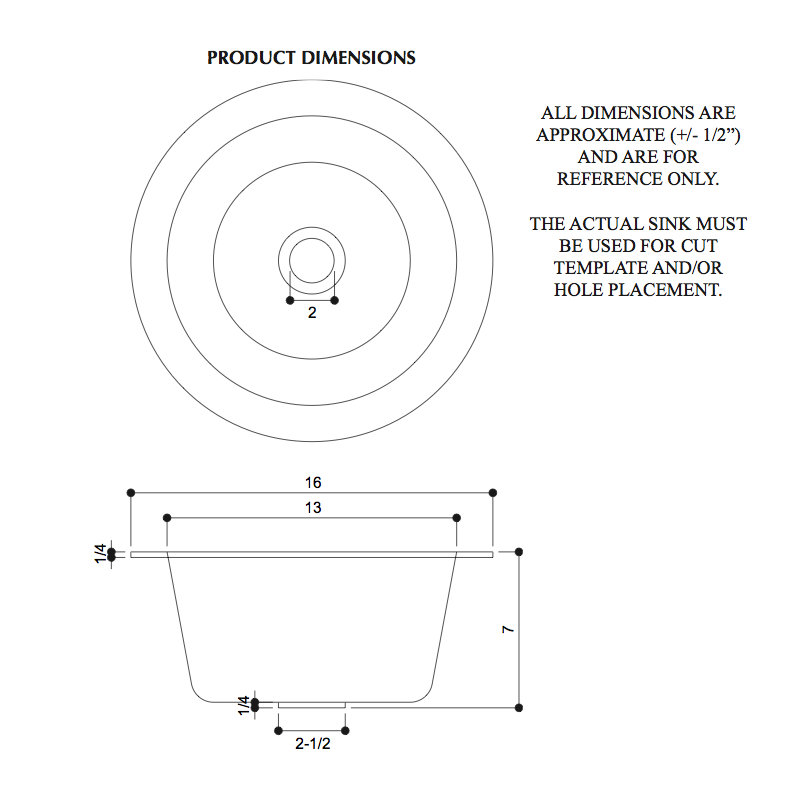 15'' L Single Bowl Copper Kitchen Sink, Matte Nickel