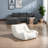 Spacious Cloud Sectionals Sofa, Grey Fabric Modern Design For Home