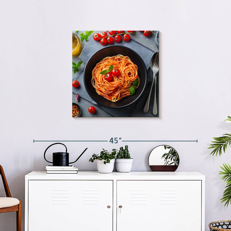 Arney Tomato Sauce Pasta, 24" H x 24" W