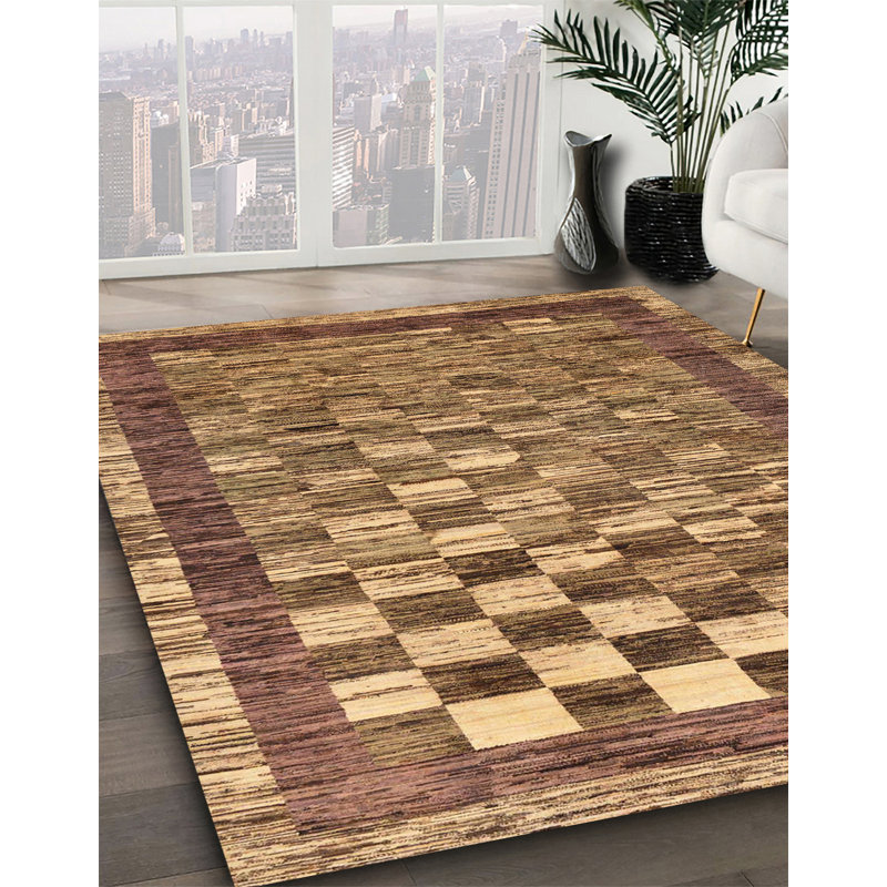 Tapis abstrait moderne 192, Rectangle 7 pi x 10 pi
