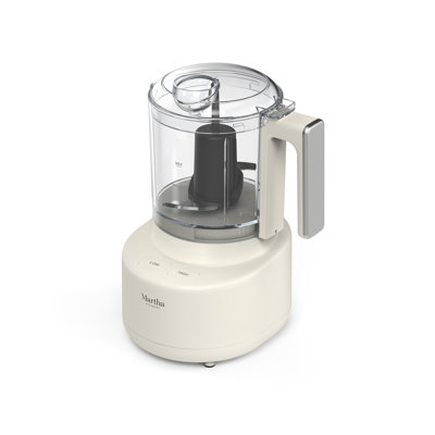 Martha Stewart 3 Cup Food Chopper, Linen