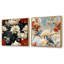 Wetherby - Ensemble de 2 collages floraux carrés-101861425-101861423