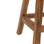 Clarisa Counter Stool with Solid Wood Frame