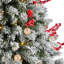 Sapin de Noël cachemire vert 6 pi avec 200 lumières DEL