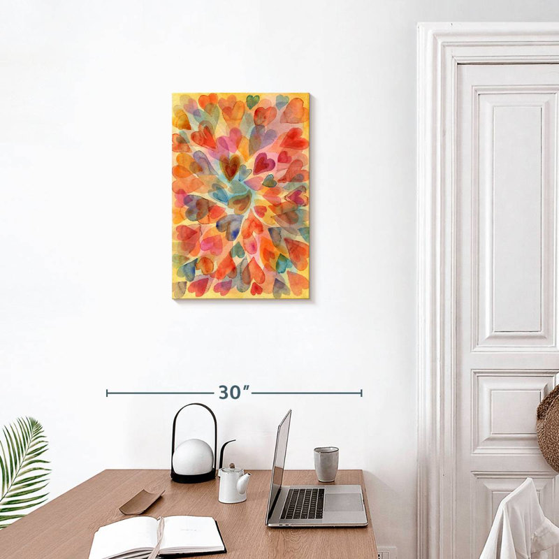 Hardie Hearts, 24" H x 16" W