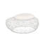 Wire Mesh Stone Stool with Cushion