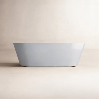Iris 54" Freestanding Soaking Acrylic Bathtub