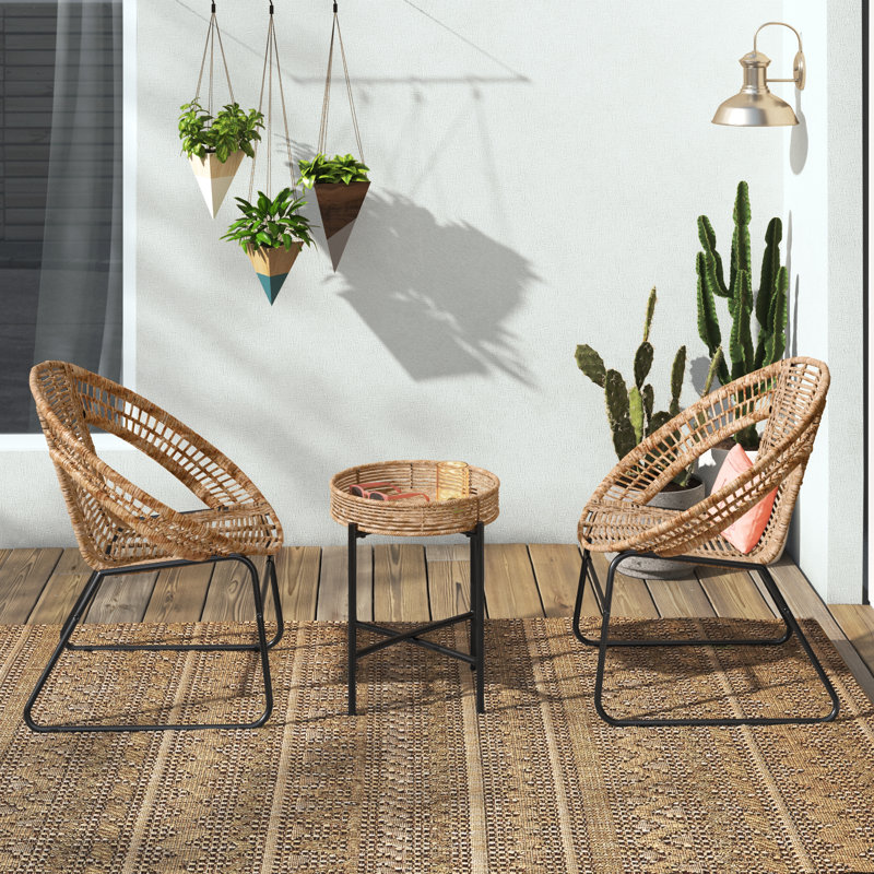 Faircloth 2 - Person Patio Conversation Set