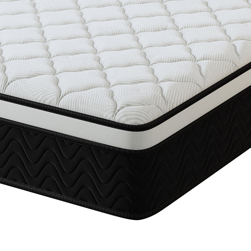 Sleep 12"/14” Hybrid Memory Foam Mattress, Twin, 14"
