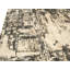 Tapis crème moderne à motif abstrait tissé à la main 9 x 9