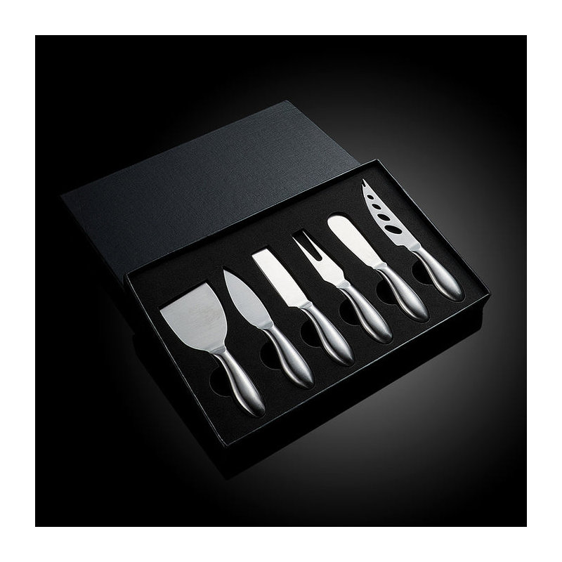 Ensemble d'épandeur à fromage Kober, Argent argent